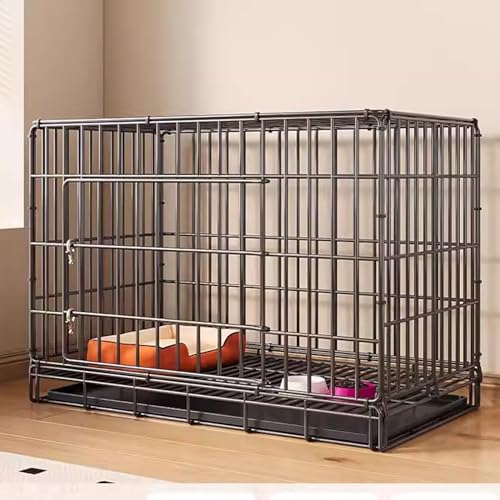 Caisses pliables en fil de fer mental pour grand chien d'extérieur et intérieur