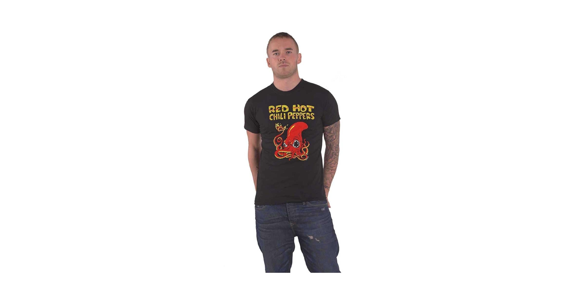 Red Hot Chili Peppers Octopus Tシャツ　レッチリ RED HOT CHILI PEPPERS Octopus, Tシャツ - バンドTシャツ専門店
