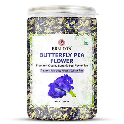 Image of BRALCON Hibiscus Flower Tea + Butterfly Blue Pea Flower + Lemongrass + Chamomile Tea - 50g Each Pack
