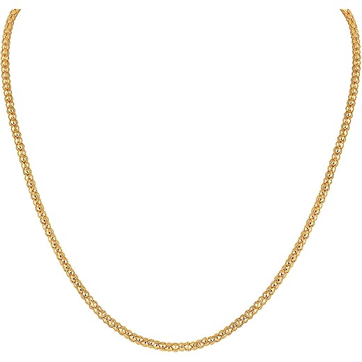 Gold Plated Long Chain for Men and Boys
