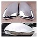 A Prueba de Golpes Espejo retrovisor Cubierta 2 PCS ABS Lateral del Cromo Espejo retrovisor Cubierta Retrovisor Exterior Caps en Forma for el Honda Accord 2018 2019 Cubiertas Recambio Anti-vaho 1023