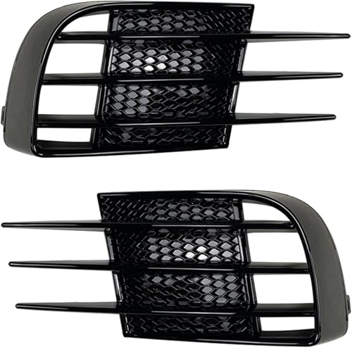 Grille de phare antibrouillard avant de voiture et garniture de pare-chocs