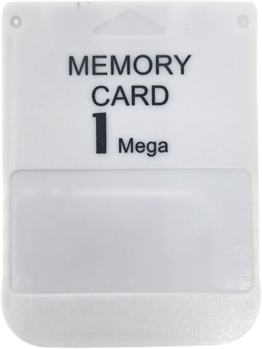 Old Skool PS1 Memory Card for Sony PlayStation 1 (1mb)
