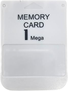 Old Skool PS1 Memory Card for Sony PlayStation 1 1mb