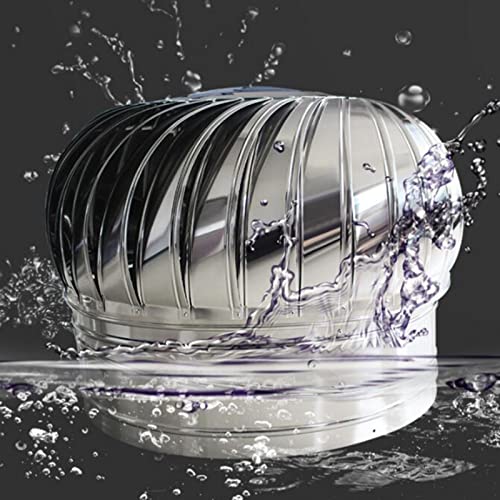 Capot de cheminée rotatif en acier inoxydable haute résistance - 3
