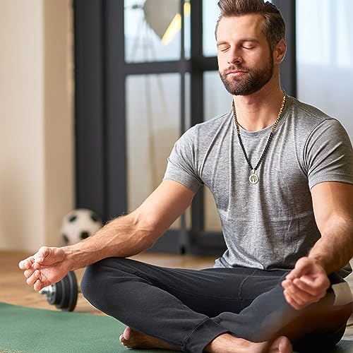 COAI Tree of Life Necklace 108 Mala Beads, Women's Men's Beaded Necklace, Japa Mala for Yoga Meditation 6mm3