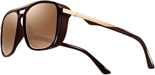 Kimorn Polarized Sunglasses For Men Square Frame Unisex Outdoor Sports Goggle Classic K0623