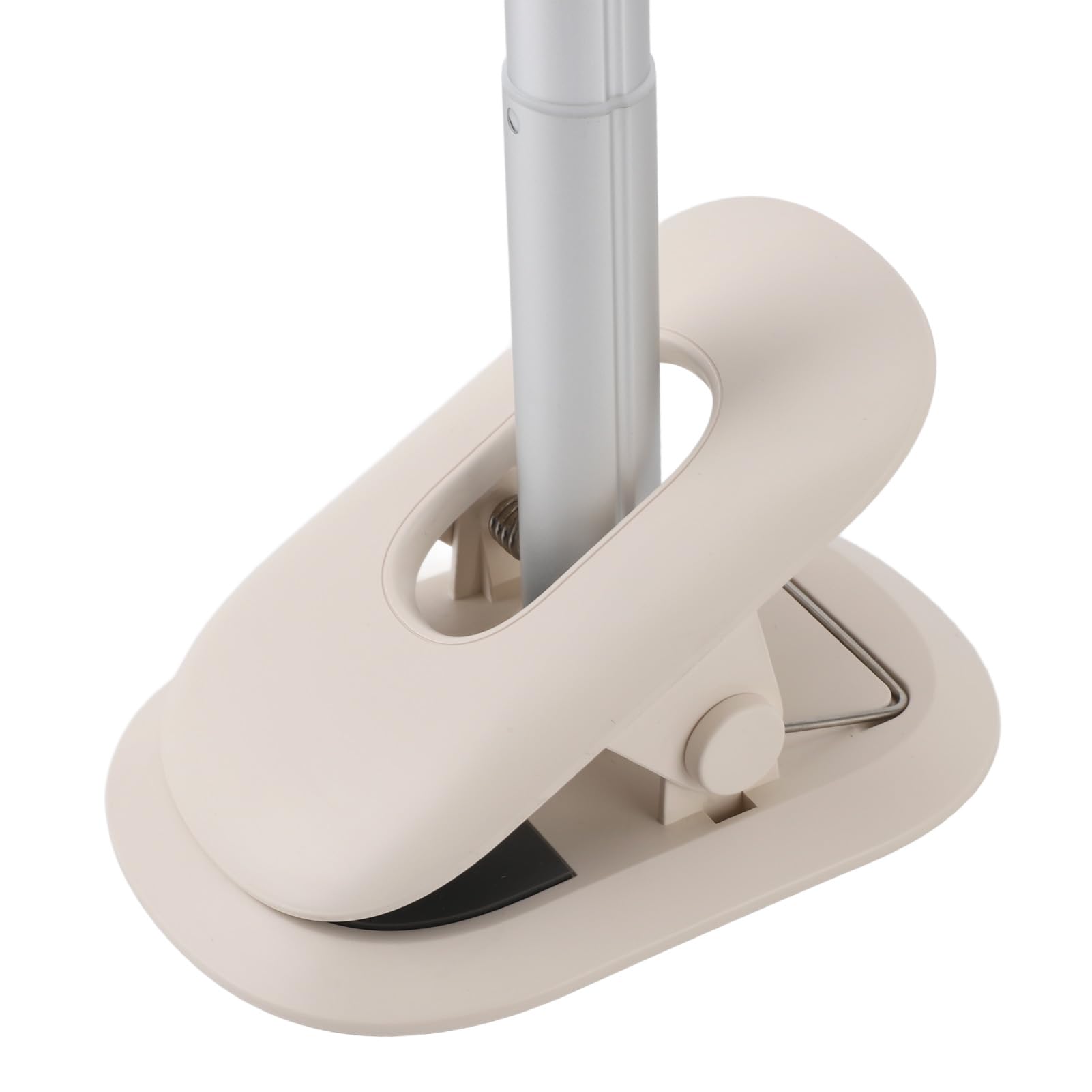 Pssopp Ventilatore da Scrivania Clip con Asta Telescopica, 4 velocità | Costruzione in ABS, PP e Lega di Alluminio, Batteria da 4000 MAh, Ricarica Type-C, Luce Notturna a LED, Oscillazione