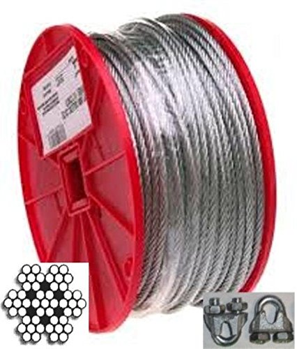 Jones Wire Rope Hot Dipped Galvanized Wire Rope Hot Dipped Galvanized Steel Aircraft ...