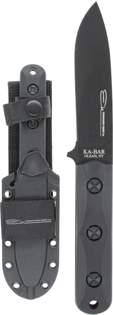Ka-Bar EK51 Short Drop Point Ek Commando Fixed Blade