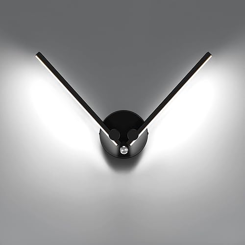 Kawell Lámpara de pared LED moderna de 10 W con interruptor, lámpara de pared LED cableada con brazos de lámpara giratoria de 300 para sala de disponible en Yaxa Venezuela