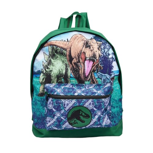 Image of Jurassic World Logo Green Backpack