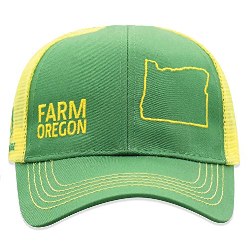 John Deere Toddler Farm State Pride State Outline Youth Children's Mesh Back Hat, Oregon