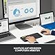 Logitech M720 Triathlon Multi-Device Kabellose Maus, Bluetooth, USB-Unifying-Empfänger, 1000 DPI, 6 programmierbare Tasten, 2-Jahres-Batterie, Für Laptop, PC, Mac, iPadOS - Grau