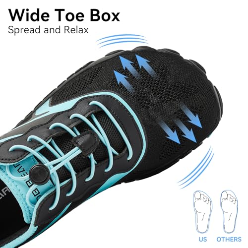 Image of HOBIBEAR Barefoot Shoes for Women Men Wide Toe Box Zero Drop Cross-Training Minimalist Unisex