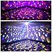 Bluetooth Disco Ball Lights, 9 Colors LED Party Lights DJ Sound Activated Rotating Lights Wireless Phone Connection with Bluetooth Speaker MP3 Play and Remote for Home KTV Wedding Dance Show