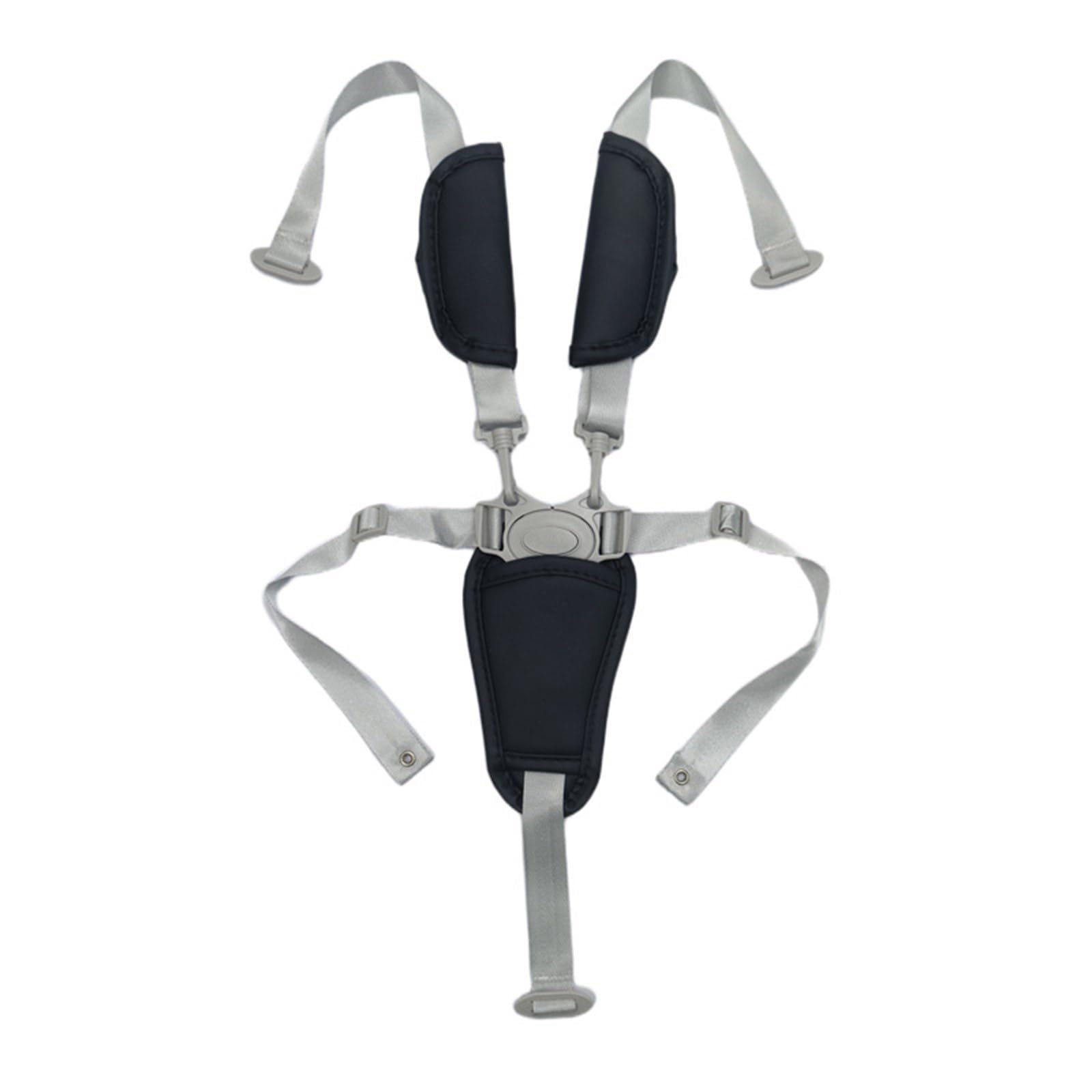 KMGDM 5-Point Baby Harness with PU Padding for Highchairs, Strollers & Feeding Seats Feeding Chair Gear