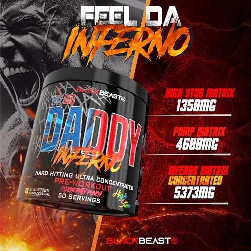 Black Beast The Big Daddy Inferno Pre Workout 4.5 g - Image 3