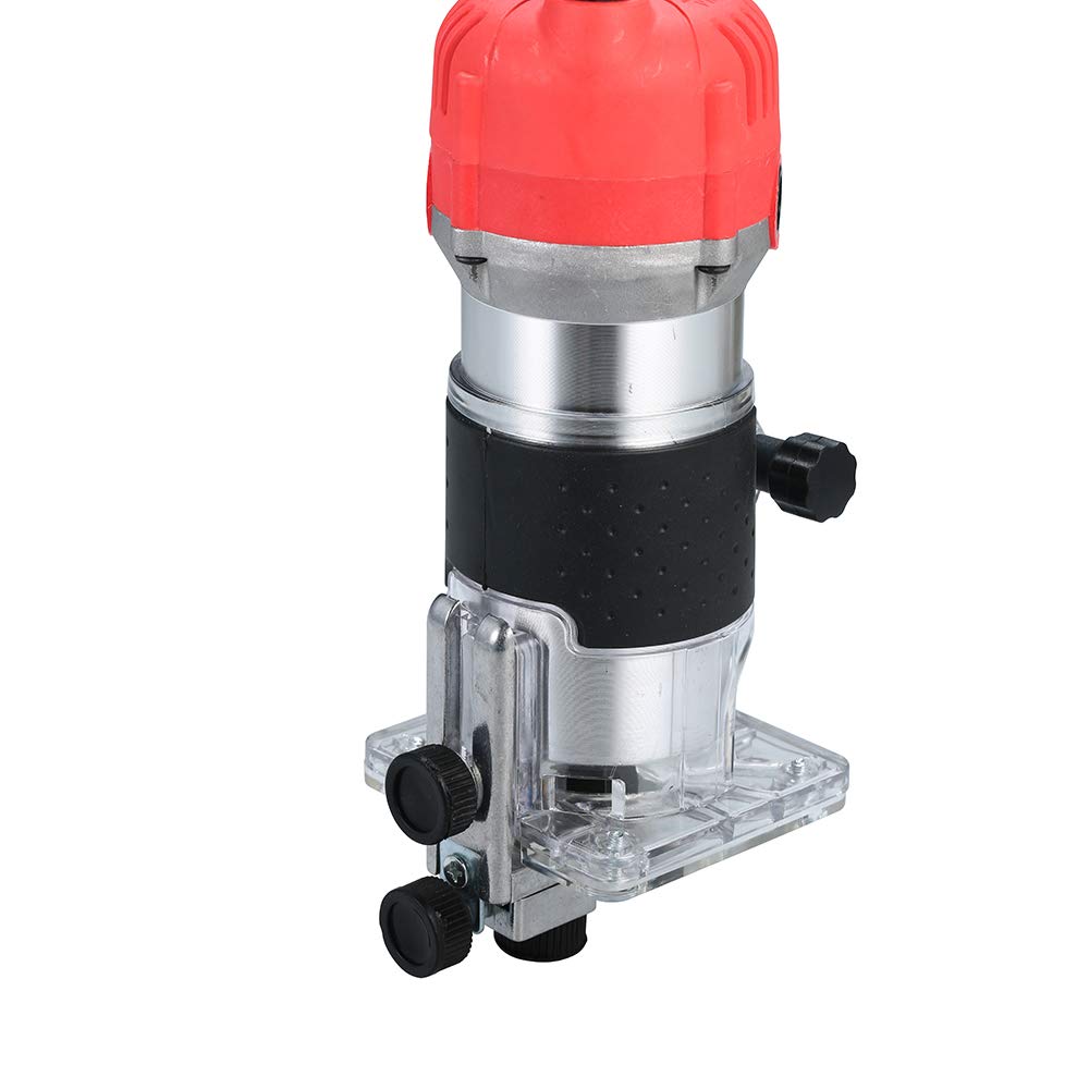 Fresatrice Verticale Legno 220V 800W Trim Router 30000r/min Laminatore per Lvorazione Legno Rifilatura Scanalatura Scanalatura/Alluminio