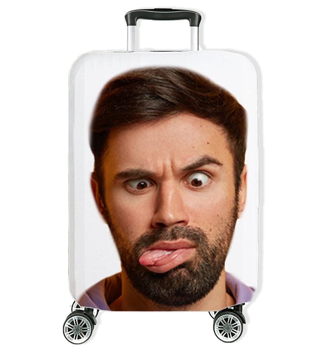 Personalizzato Elegante Coperture per valigie con la Tua Foto Cover Proteggi Valigia Suitcase Copri Valigia Anti-Polvere grande L 27"-30" Foto [083]