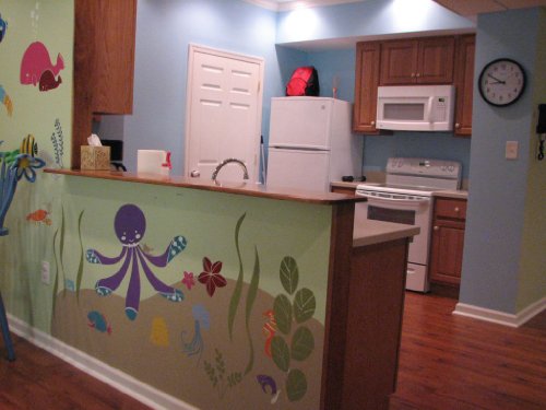 Seahorse Stencil For Painting Seahorses On Walls And Furniture In A Kids Ocean Room #TOP5