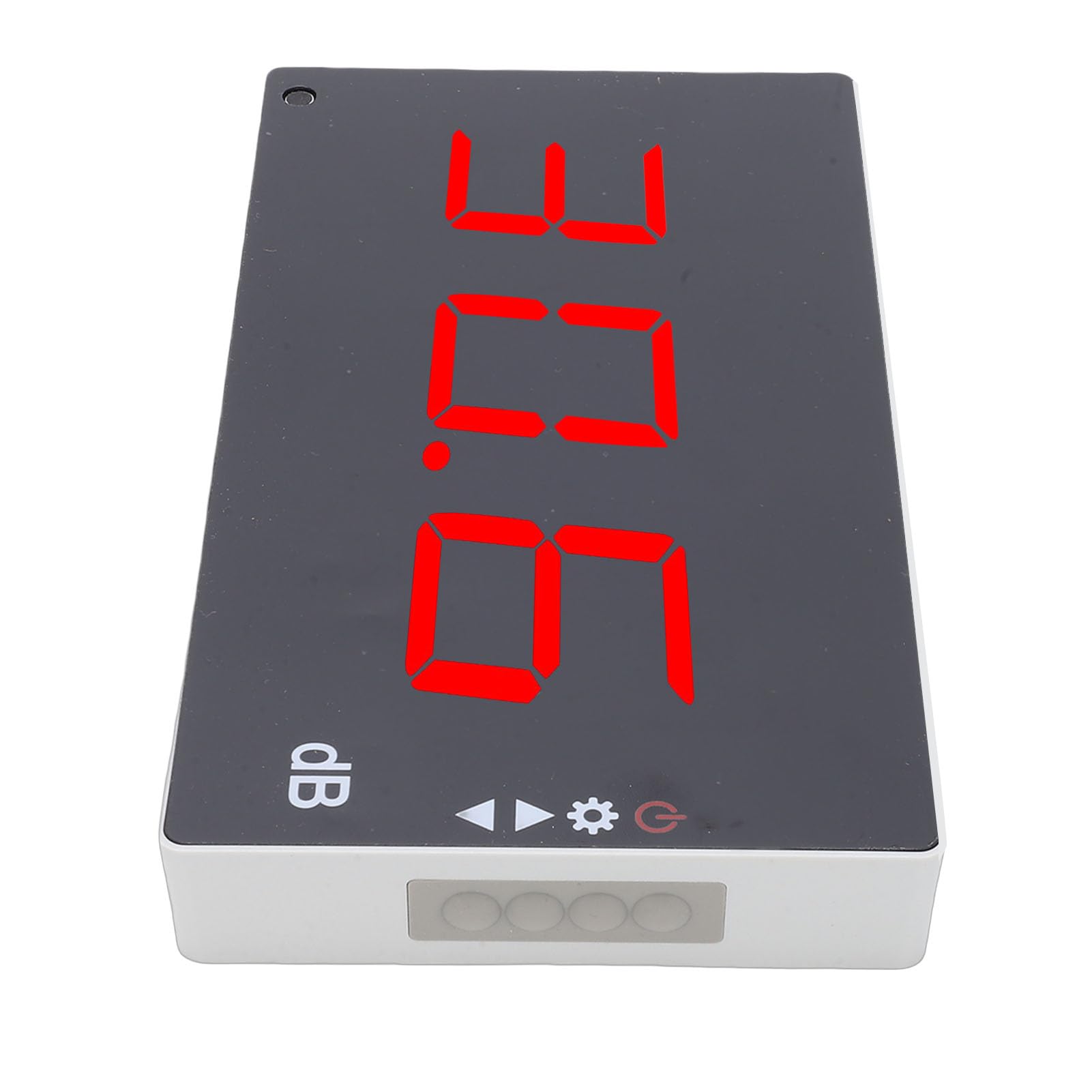 Fafeicy Medidor de Nivel de Sonido con Pantalla LCD de 3 Pulgadas, Probador Digital de Decibelios Medidor de Ruido de Montaje en Pared, Rango de 30-130 DB Probador de Ruido Digital con