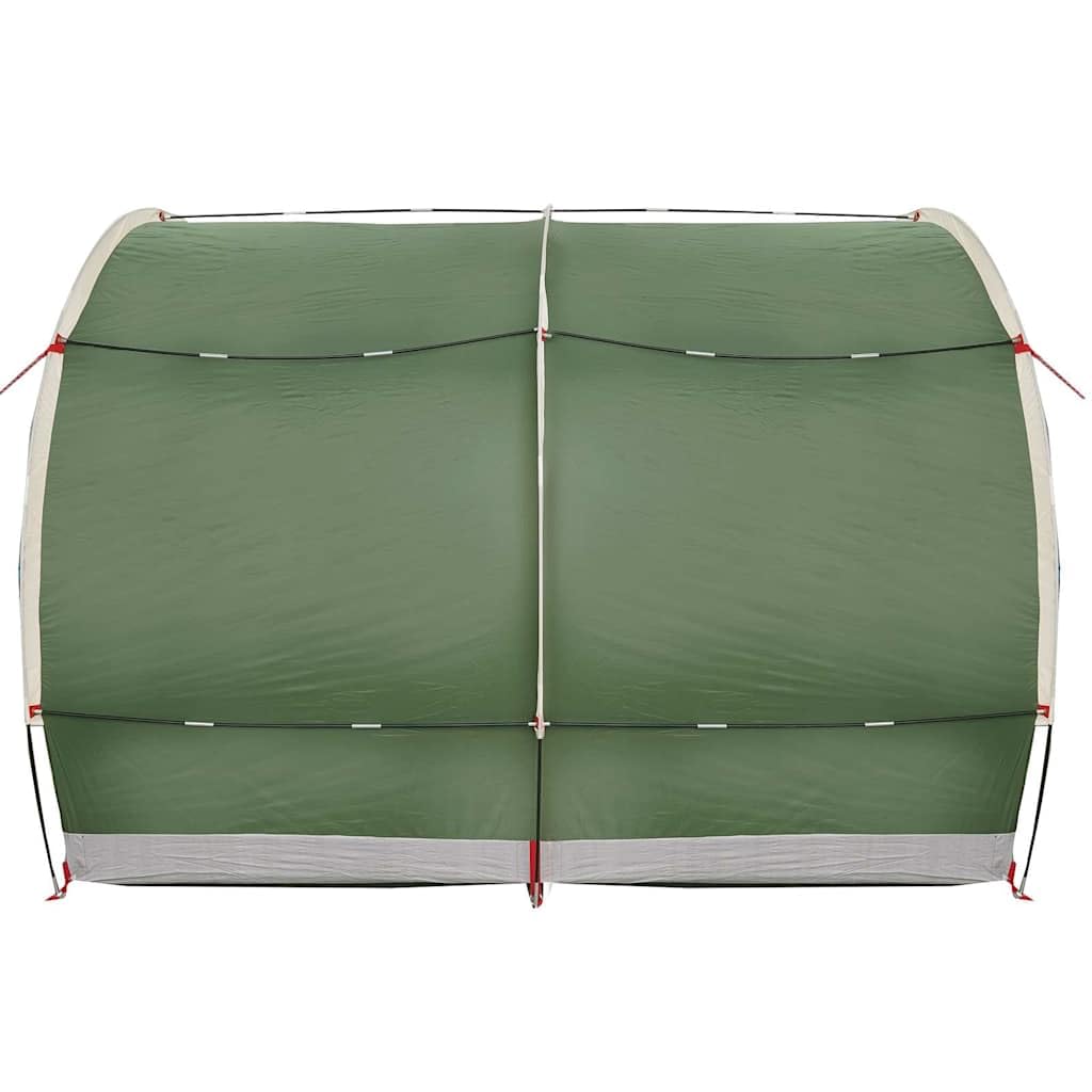 Garaż rowerowy z dachem, zielony, 256 x 222 x 182 cm TAFT