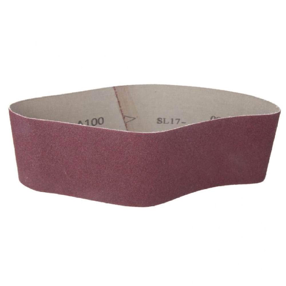 10PCS Nastri abrasivi 533x75mm 40-180 Set di nastri abrasivi per levigatrice in allumina a grana mista Set di nastri abrasivi Levigatrice a nastro Abrasivo Accessori per utensili, 40