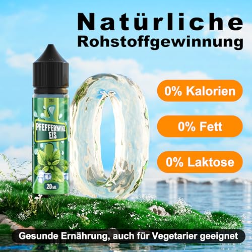 Aromakonzentrat 5x20ml, Intensives Lebensmittelaroma Ideal zum Backen, in Lebensmitteln & Getränken, auch für Vernebler, Nebelmaschinen, uvm. 5pcs