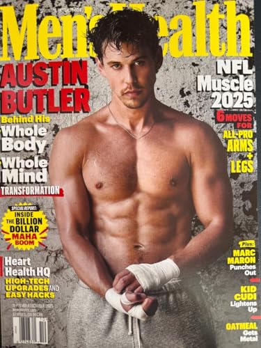 Men’s Health USA Magazine September-October 2025 Austin Butler