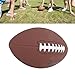 Yuecoom High Grip Football,Size 9 PU Football,Outdoor Sports Football,Training Football for Matches, Training Sessions, Practice Sessions,Impact Resistant (Brown)