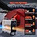 VEVOR 2KW Diesel Heater, 12V/24V All in One Diesel Air Heater, with Bluetooth APP Control, Remote Control and Display Screen, CO Alarm, Fast Heating Portable Diesel Heater for Vehicles and Outdoors