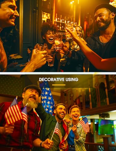 Image of L LOHAS LED Halloween Orange Flood Light Bulbs, 11W Colored Light Bulbs E26