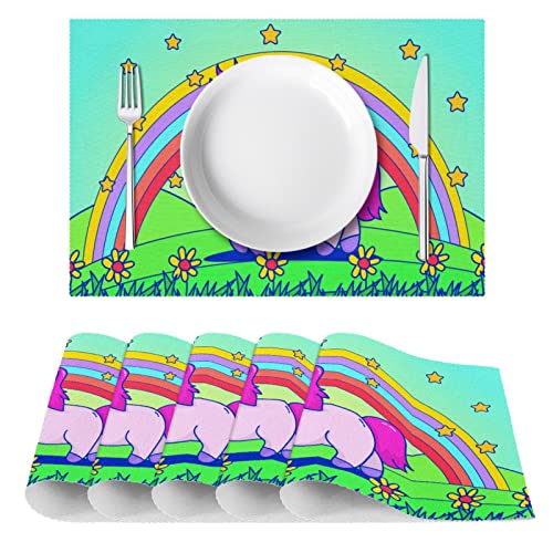Set de table thermorésistant Clever Unicorn antidérapant protégeant de la chaleur - 3