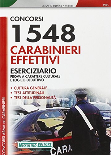 Millecinquecentoquarantotto carabinieri effettivi. Eserciziario