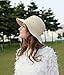 Home Prefer Womens Straw Sun Hat UPF 50+ Sun Protection Cap Wide Brim Bucket Hat