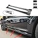 Car Side Skirt Extension Splitter Compatible for Jeep Grand Cherokee SRT/SRT8/Trackhawk 2012-2021 Plate Lip Bumper Winglet Body Kit 4 PCS(Carbon Fiber Style)