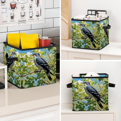 Grand cube de rangement pliable pour optimiser et décorer le salon - 8
