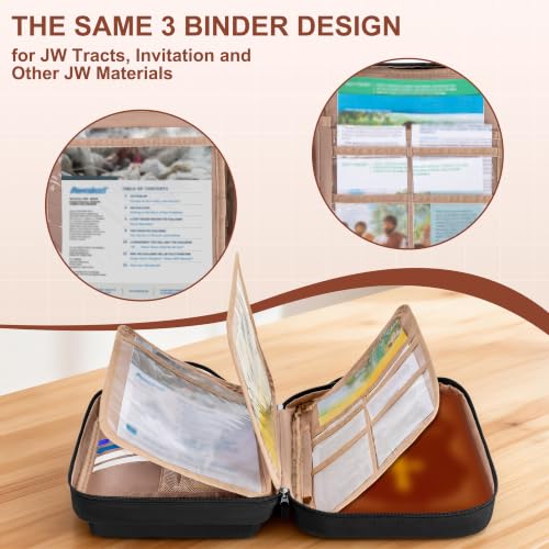 Teamoy JW Magazine & Tract Holder for Ministry, JW Ministry Organizer by Teamoy - Used condition - Image 4