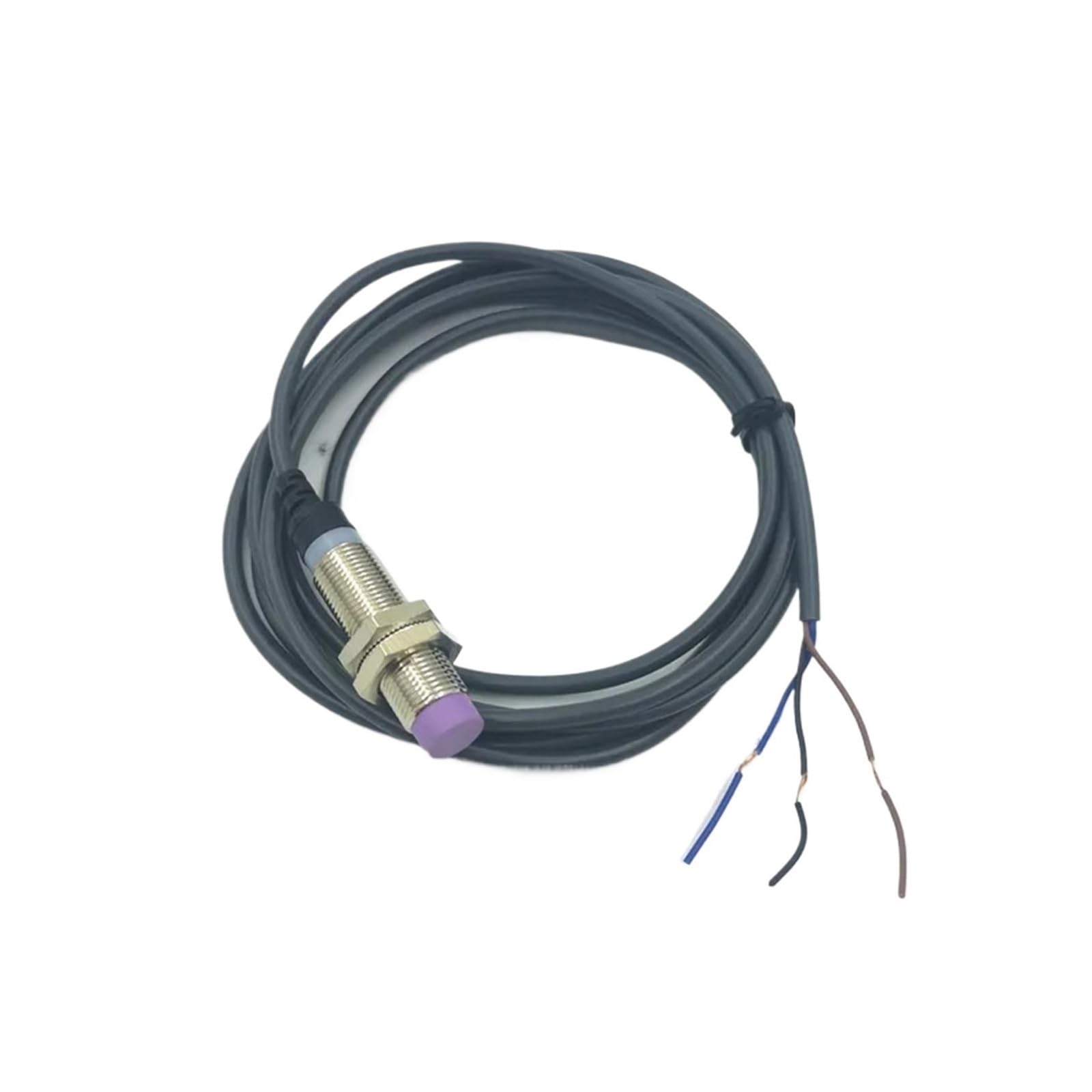 CXFCIHFT High frequency 1KHZ M12 non-flush proximity sensor metal induction switch PNP/NPN NO/NC short circuit protection(PNP NC)
