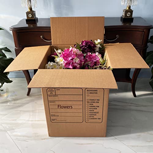 Uboxes Moving Boxes With Handles, 10 Premium Large, 18 X 18 X 24, Brown, Boxindslar10 #TOP6