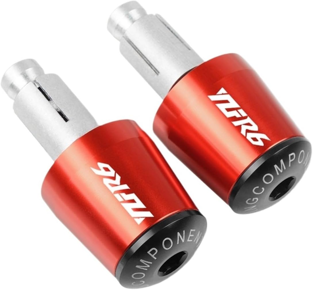 Compatible with Ya ma ha YZF-R6 YZF R6 YZFR6 2000-2019 Motorcycle Grips Bar End Handlebar Plug End Cap Grip Grips Bar Ends