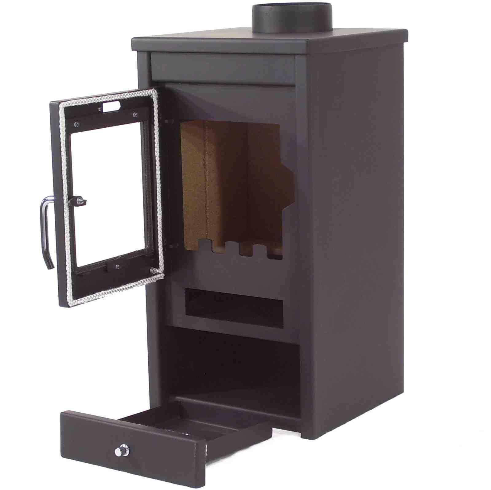 Kaminofen 7kW Holzofen Kachelofen Werkstattofen Heizofen Ofen Kamin A 56310 AWZ