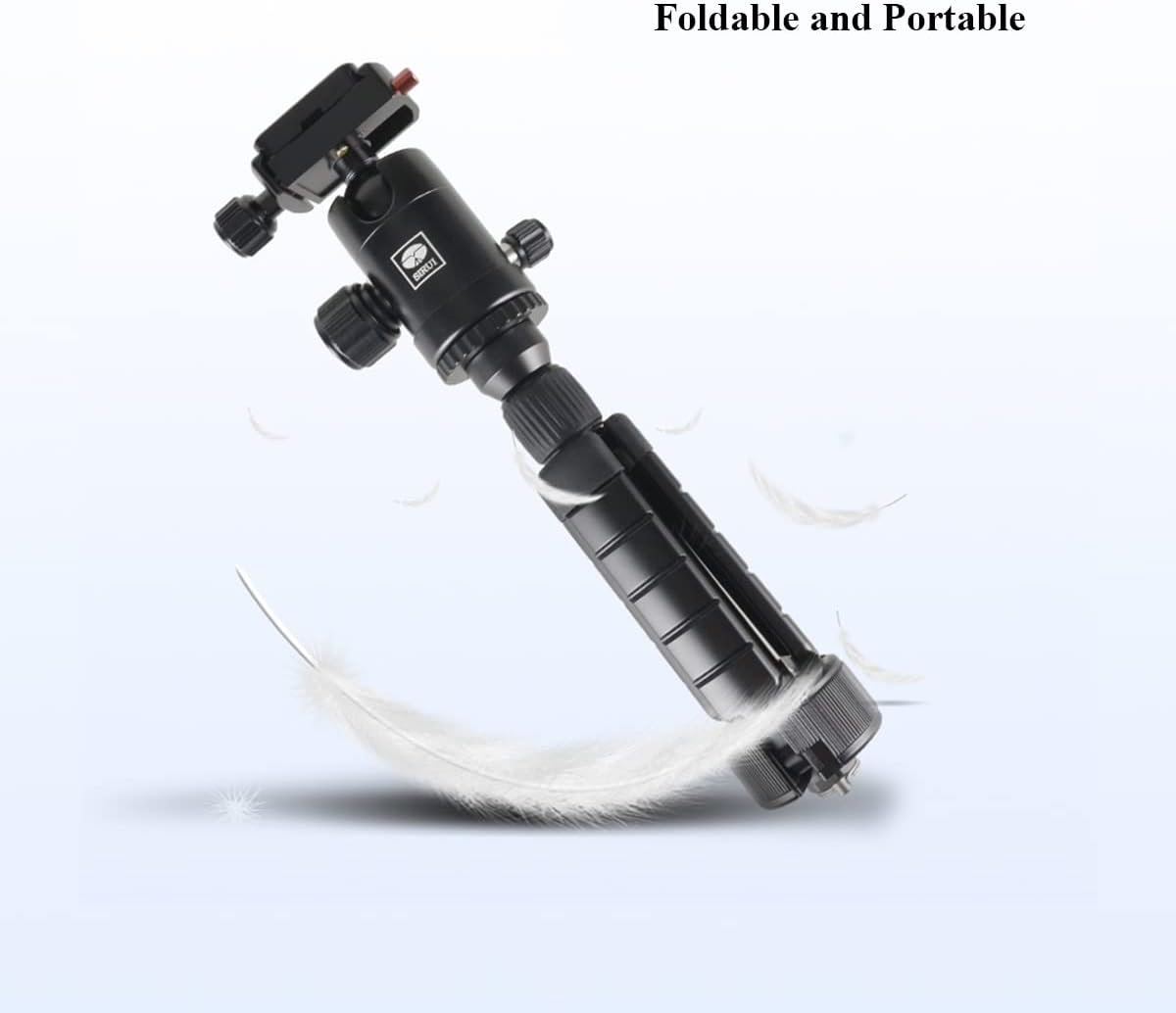 SIRUI 13.5 inch Mini Desktop Tripod with 360° Ball Head, Portable Handhold Aluminum Tripod for DSLR Camera, Video Camcorder, Max Load 4kg (AM-35K)