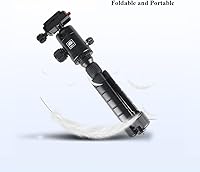 Vista 8 de SIRUI Mini trípode de escritorio de 13.5 pulgadas con cabeza de bola de 360°, trípode de aluminio portátil para cámara DSLR, videocámara, carga