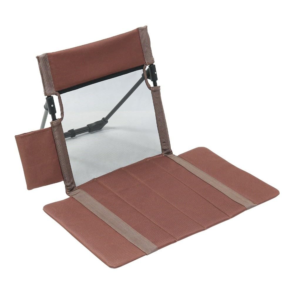 Cojín plegable portátil para silla de playa con resp transpirable para malla y bolsillo de almacenamiento liro para camping nic piscina tela Ox 600D capacidad de 100 kg