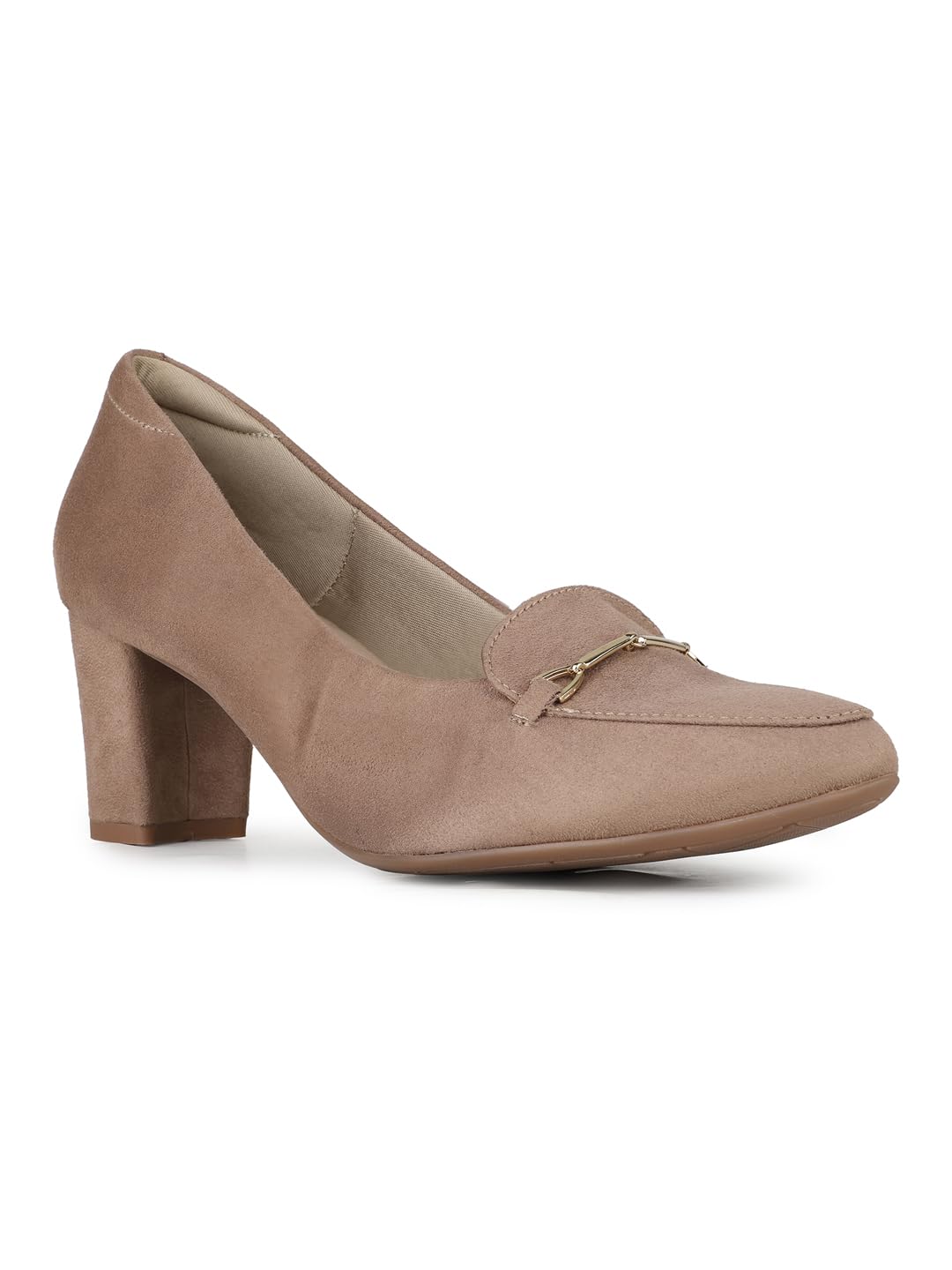 Womens Womens Brown Solid Pattern Pumps Ballet Flat-image-42