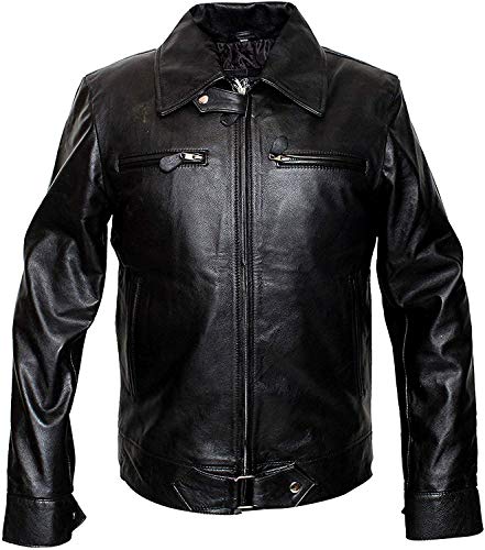 EU Fashions Karate Johnny Lawrence Cobra Kai - Chaqueta bomber roja, Rojo/piel sintética, XX-Large