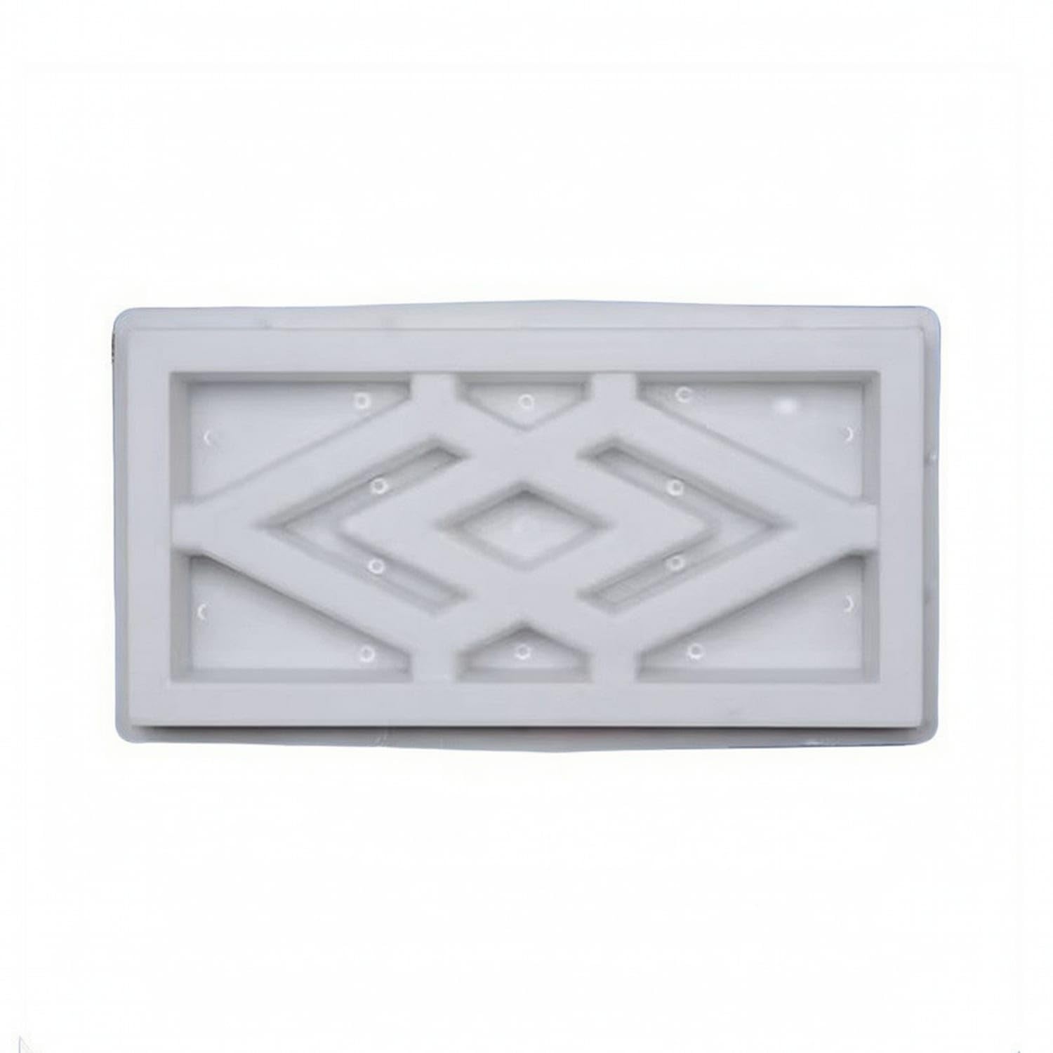 Professional-Grade Decorative Window Mold Easy Release Concrete Mold with Hollow Window One-Piece Rigid for Builders, DIYers, Facades, Courtyards, Fences, Diamond 60x30x6cm-image-12