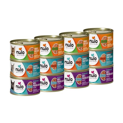 Nulo Variety Flavors Grain-Free Minced Wet Canned Cat Food, 3 Ounce (Pack of 12) - Image 2